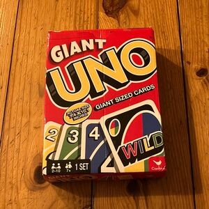 UNO Giant Card Game - Red
